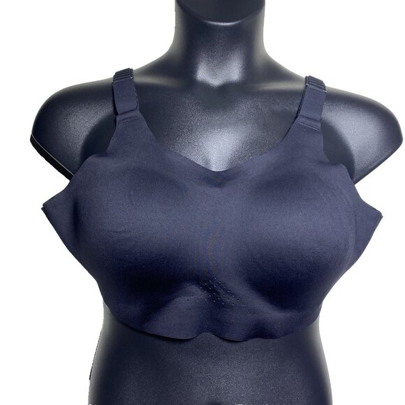 Brooks 40DD/E Dare Scoopback Run Black Sports Bra Adjustable High Impact - Picture 1 of 10